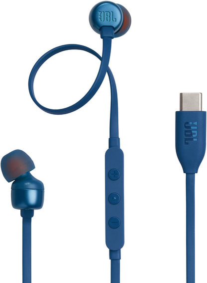 Handsfree USB-C JBL Tune 310C, Син JBLT310CBLU