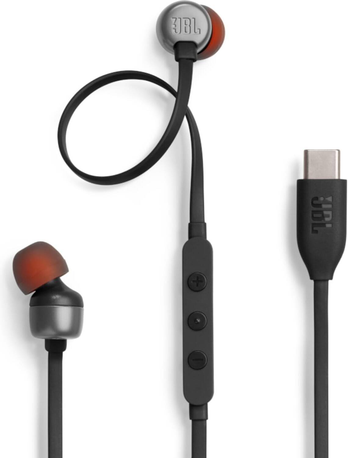 Handsfree USB-C JBL Tune 310C, Черен JBLT310CBLK