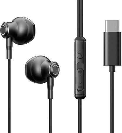 Handsfree USB-C Joyroom JR-EC07, Черен