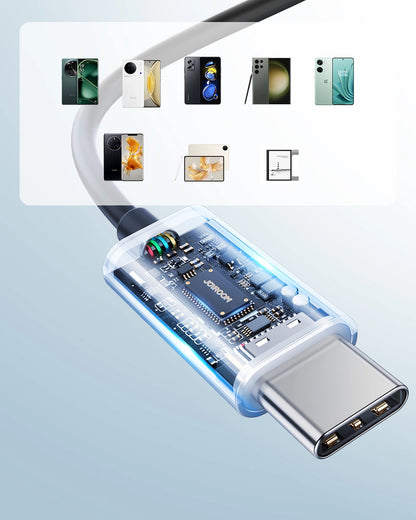 Handsfree USB-C Joyroom JR-EC07, Черен