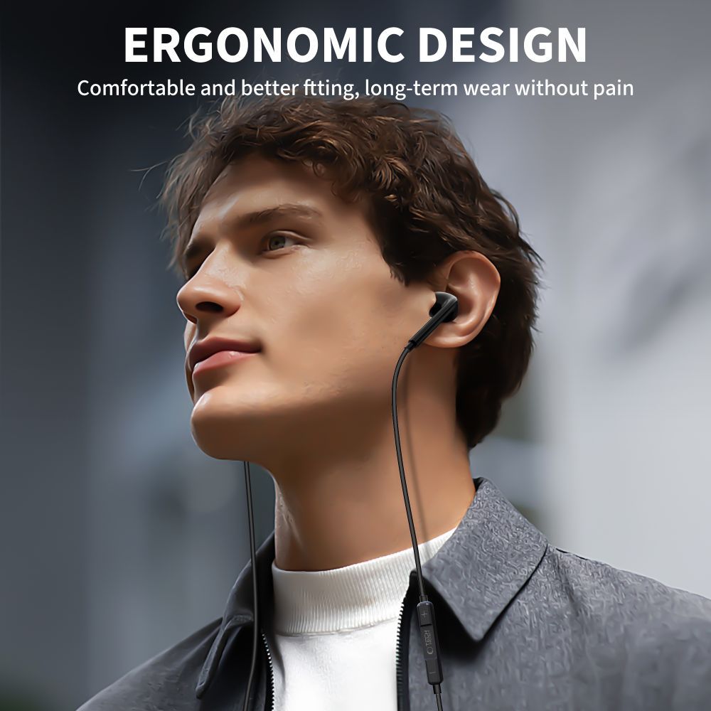 Handsfree USB-C Tech-Protect Ultraboost Core G2, Черен