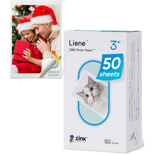 Фотохартия Liene за принтер Pearl 2x3, комплект 50 броя