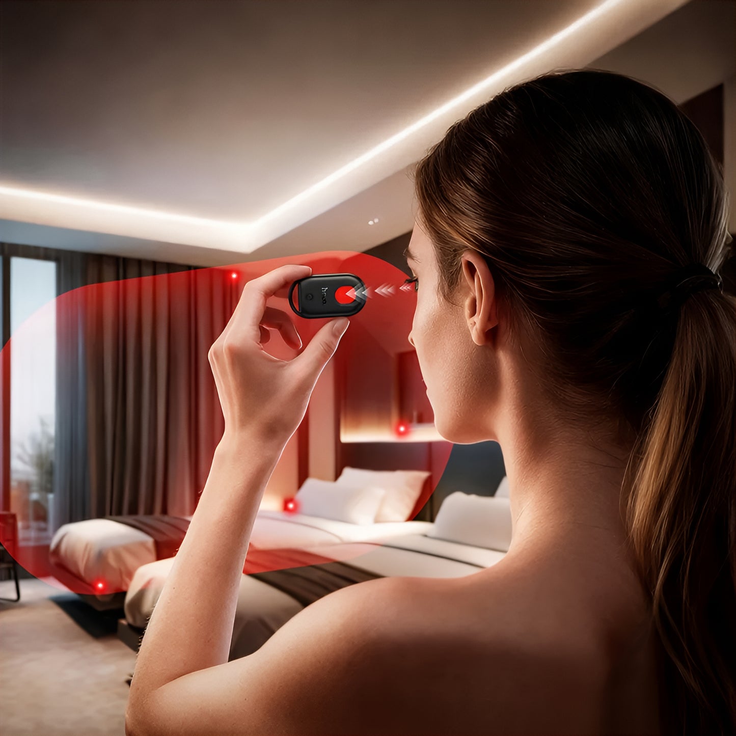 HOCO SmartTag E95 3in1 за iOS серия, Черен