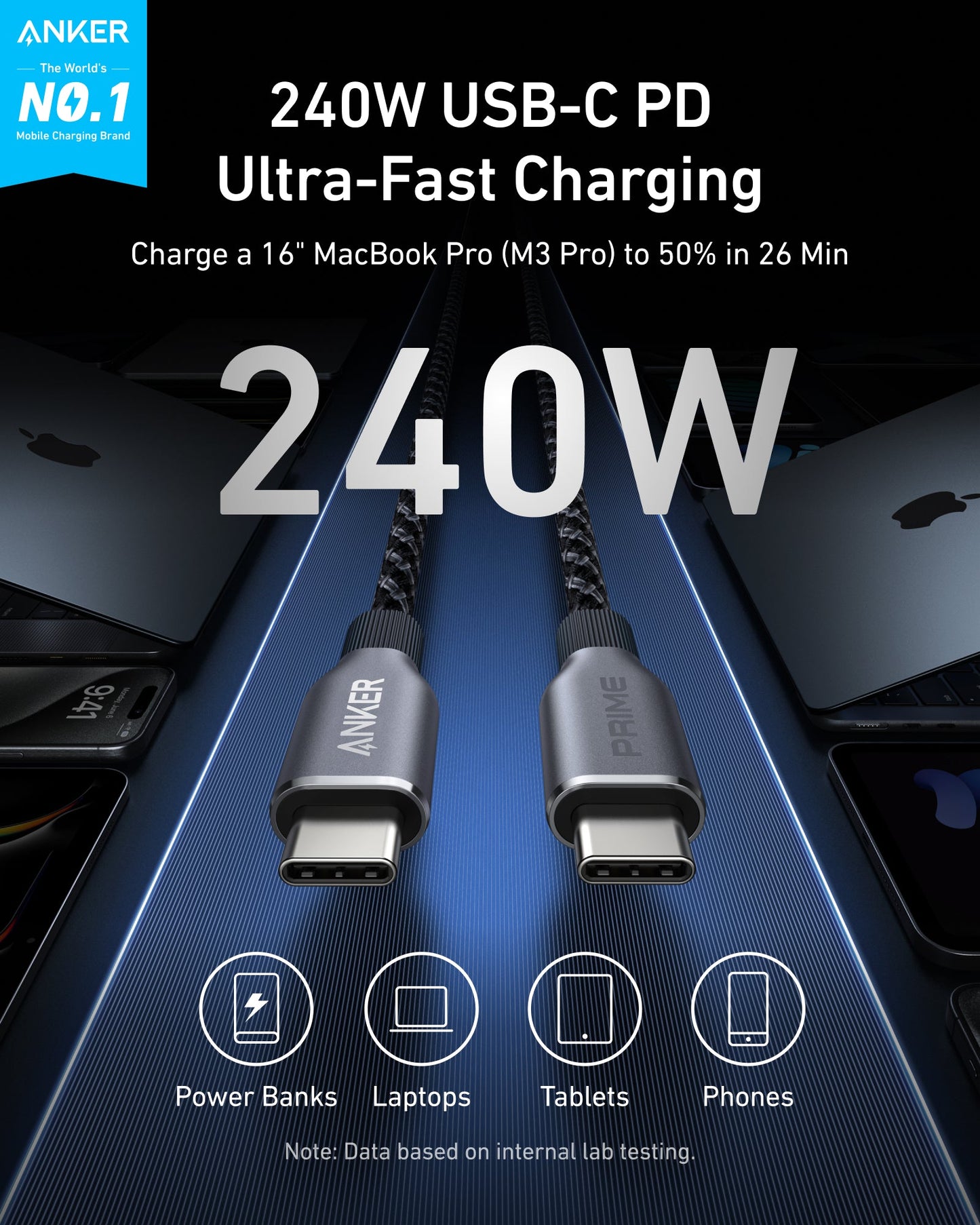 Мултифункционален хъб Anker 13в1, Сив A83C3311