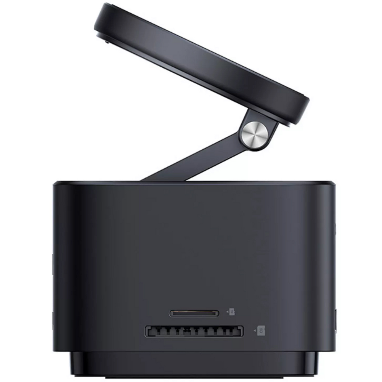 Мултифункционален хъб Baseus MagPro II 7в1, 1 x USB-A - 2 x USB-C - 1 x HDMI - 1 x QI - 1 x SD - 1 x microSD, Черен Ресилиран B00072900121-00