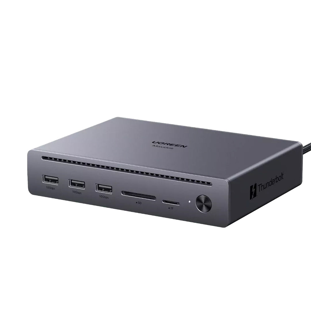 Hub Thunderbolt UGREEN U712, 10в1, Сив