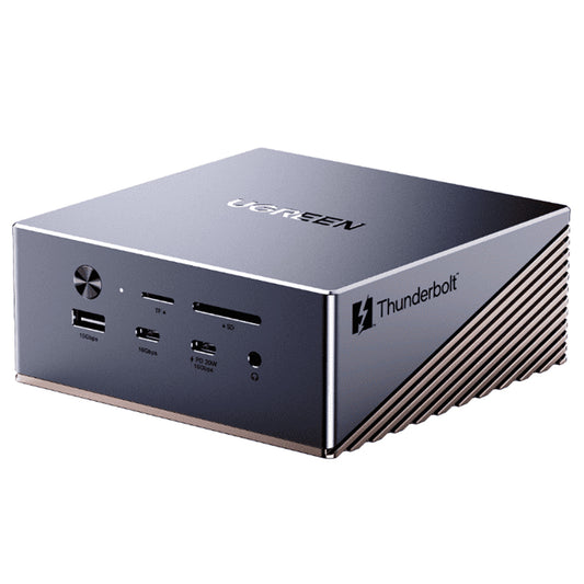 Hub Thunderbolt UGREEN U716, 17in1, Сив