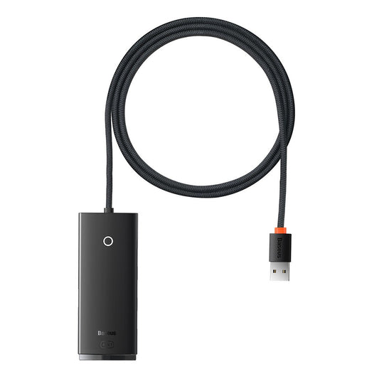 Hub USB Baseus Lite, 5in1, Черен WKQX030101
