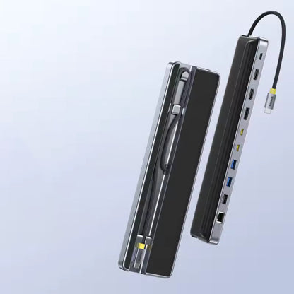 Hub USB-C Baseus EliteJoy EH3, 12in1, Сив B00051300111-00