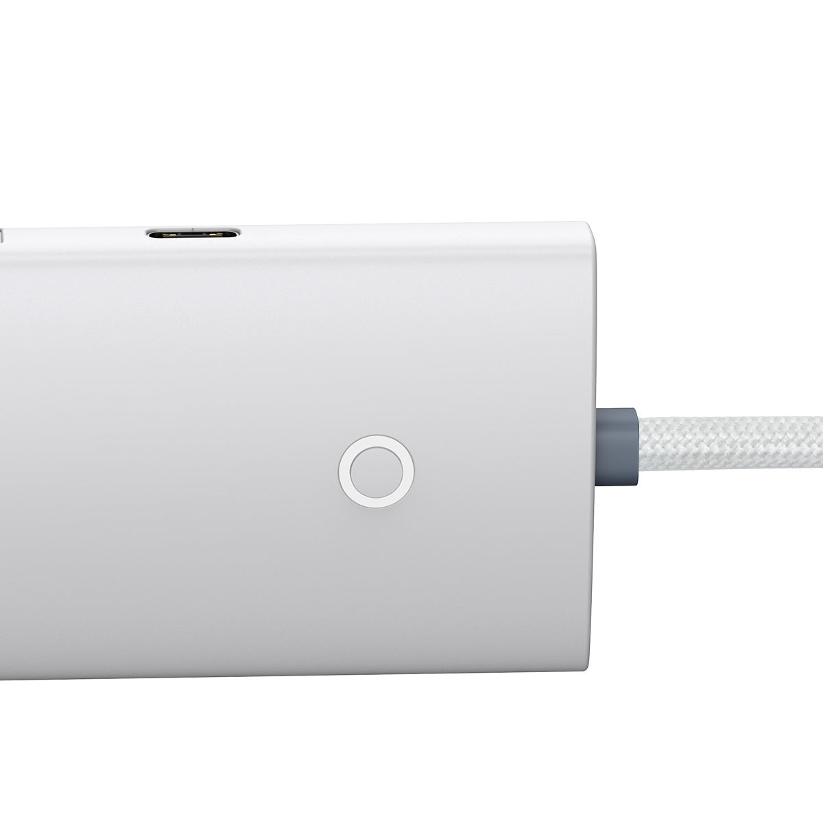 USB-C хъб Baseus Lite, 4 x USB-A 3.2, 2m, бял