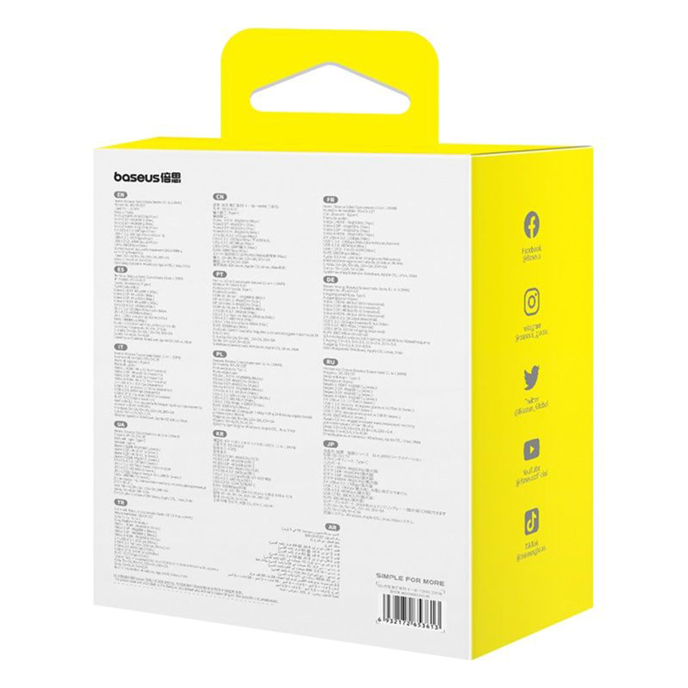 Hub USB-C Baseus SpaceMate, 11in1, Сив B00568101813-00