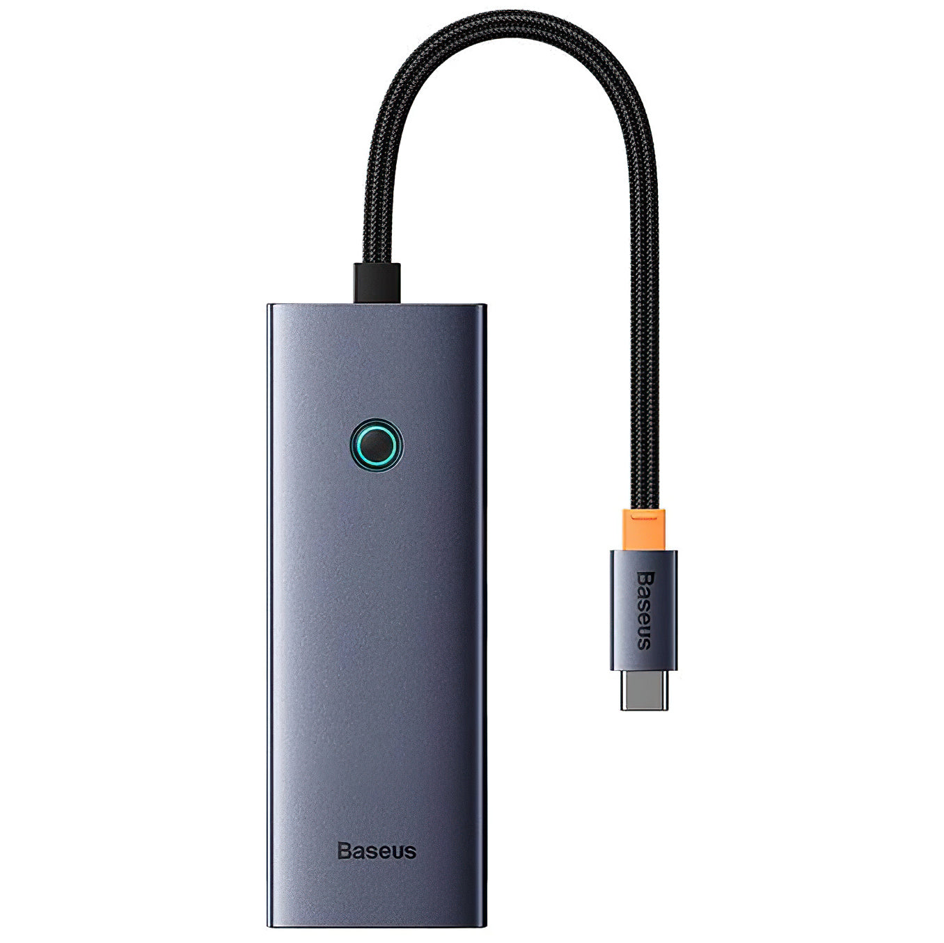 USB-C хъб Baseus UltraJoy, 4 x USB-A 3.0, Сив B0005280A813-03