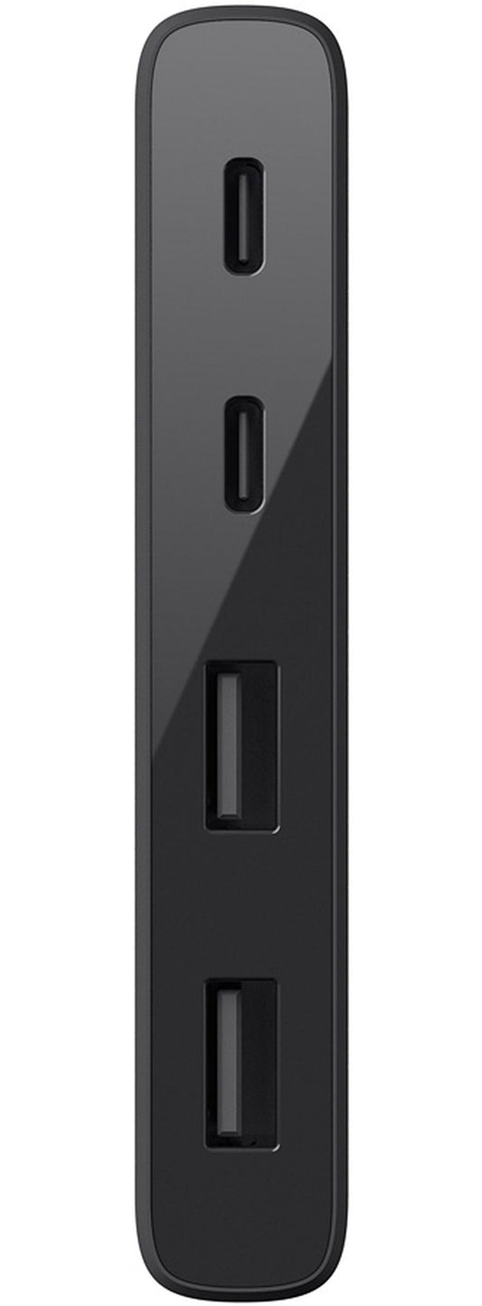 USB-C хъб Belkin Mini, 2 x USB-A 3.1 - 2 x USB-C, Черен F4U090btBLK