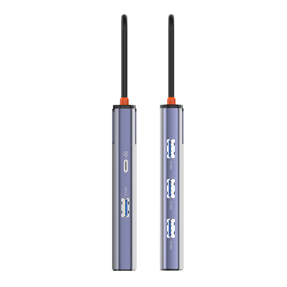 Hub USB-C ColorWay CW-HUB03, 6в1, Сребрист