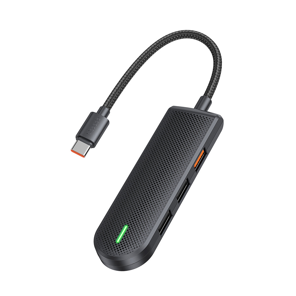 USB-C хъб McDodo HU-1430 Star, 5в1, Черен