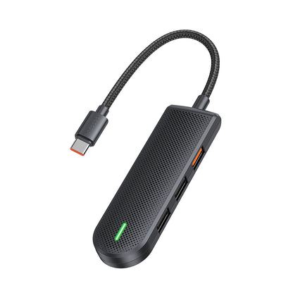 USB-C хъб McDodo HU-1430 Star, 5в1, Черен