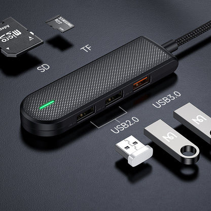 USB-C хъб McDodo HU-1430 Star, 5в1, Черен