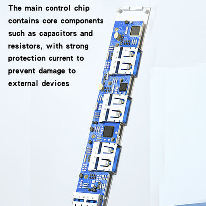 Hub USB-C Yesido HB17, 4в1, Сив