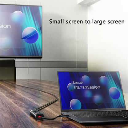 Hub USB-C Yesido HB23, 5в1, Сив