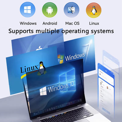 Hub USB-C Yesido HB23, 5в1, Сив