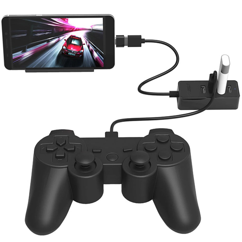 Hub USB Orico W5P-U2-100, 4 x USB-A, 1m, Черен