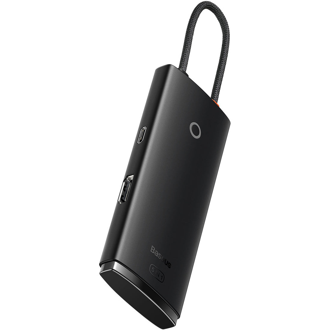 USB-C хъб Baseus Lite, 3 x USB-A 3.0 - USB-C - HDMI, Черен WKQX040001