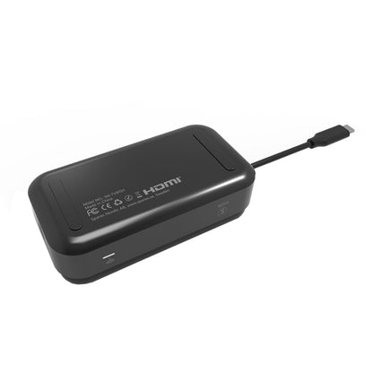 Хъб USB-C SiGN, 1 x USB-C - 1 x HDMI - 1 x VGA - 1 x 3,5 мм жак, черен SN-TVBT01 SN-TVBT01