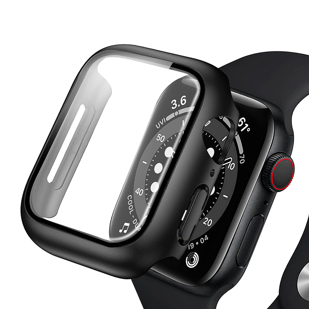 Калъф Anank Screen Guard за Apple Watch Series 7 41mm, Черен