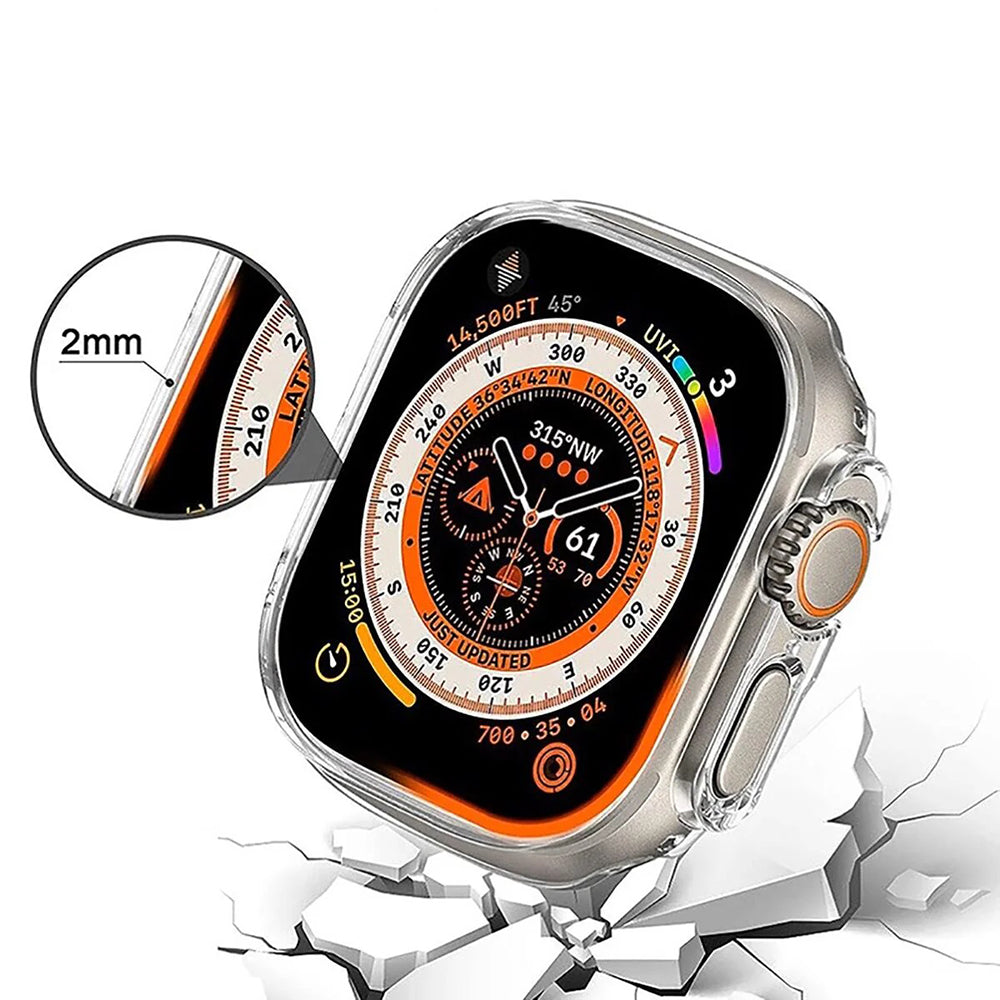 Калъф Anank Screen Guard за Apple Watch Series 7 41mm, Черен
