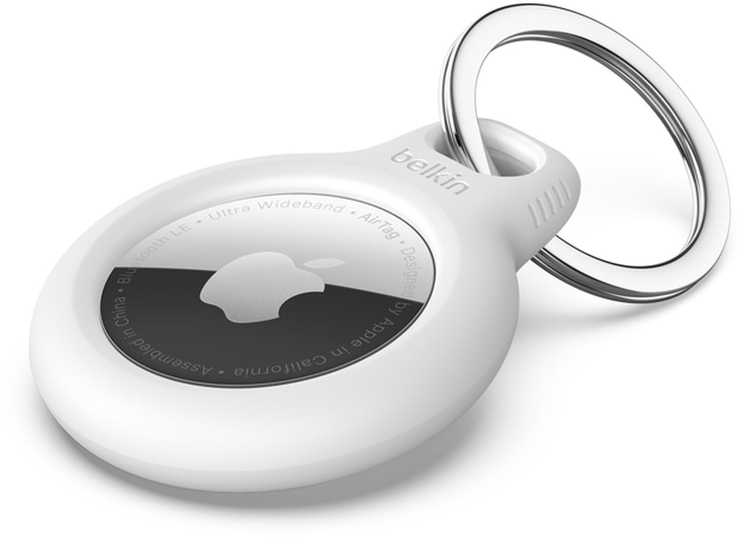 Калъф Belkin Key Ring за Apple AirTag, бял F8W973btWHT