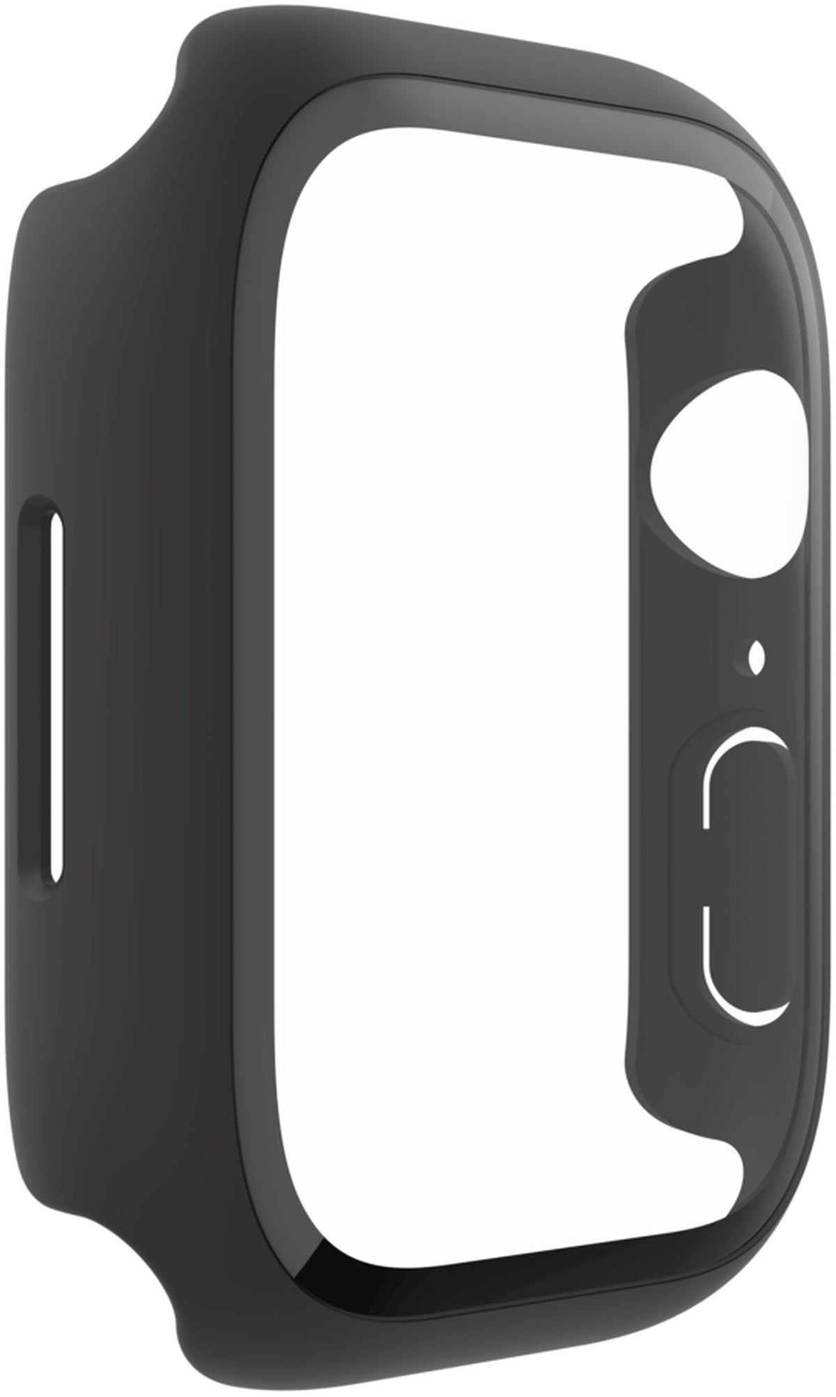 Belkin ScreenForce TemperedCurve Case for Apple Watch 44mm / 45mm Series, Black OVG004zzBK-REV
