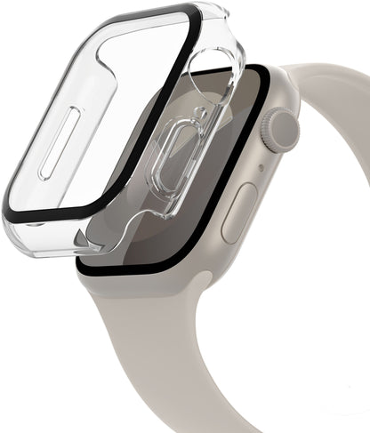 Калъф Belkin ScreenForce TemperedCurve за Apple Watch 44mm / 45mm Series, Прозрачен OVG004zzCL-REV