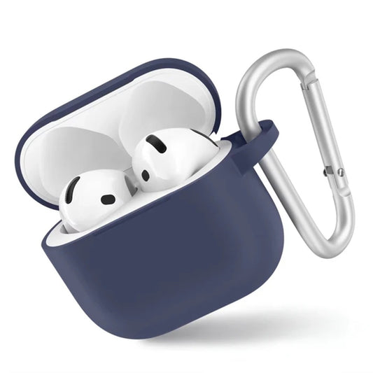 Калъф Blueo Liquid за Apple AirPods 4, Тъмносин