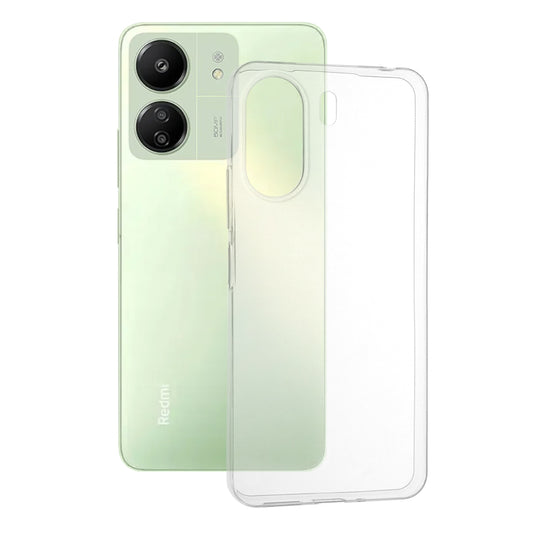 Калъф с протекция за камерата за Xiaomi Poco C65 / Redmi 13C, Techsuit, прозрачен, прозрачен
