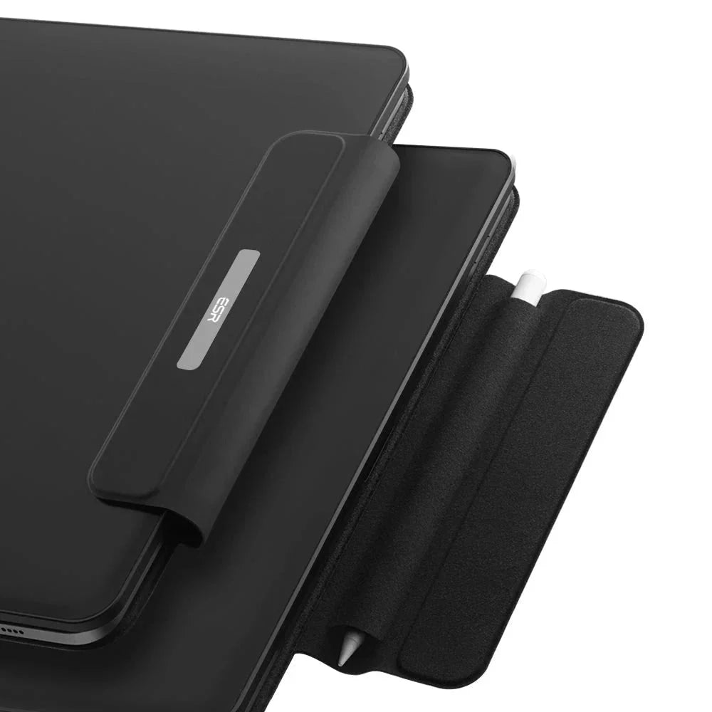 Калъф с клавиатура за Apple iPad (2025) / (2022), ESR, Rebound New, Черен