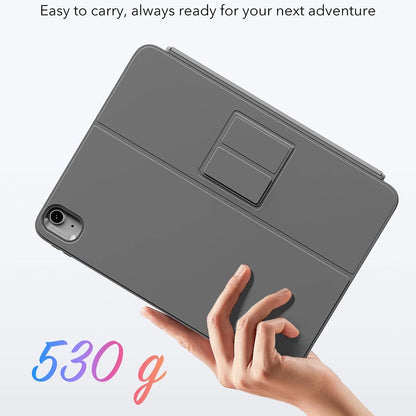 Калъф с клавиатура за Apple iPad Air 11 (2026) / iPad Air 11 (2025) / Air 11 (2024) / Air (2022) / Air (2020), ESR, Flex, Сив