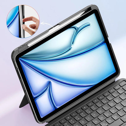 Калъф с клавиатура за Apple iPad Air 11 (2026) / iPad Air 11 (2025) / Air 11 (2024) / Air (2022) / Air (2020), ESR, Flex, Сив