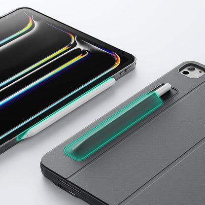 Калъф с клавиатура за Apple iPad Pro 11 (2024), ESR, Shift, Сив