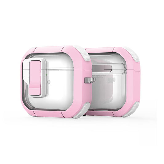 Калъф DUX DUCIS PECN за Apple AirPods 4, Розово бял