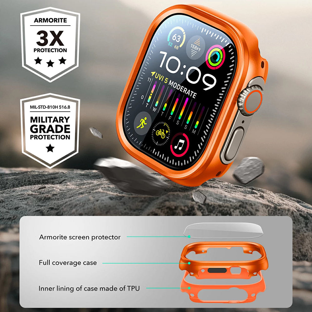 Калъф ESR Armorite за Apple Watch Ultra Series, Сив