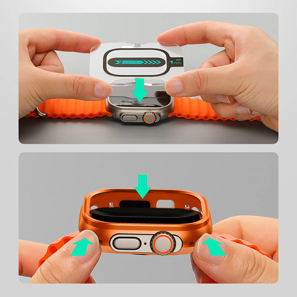Калъф ESR Armorite за Apple Watch Ultra Series, Сив