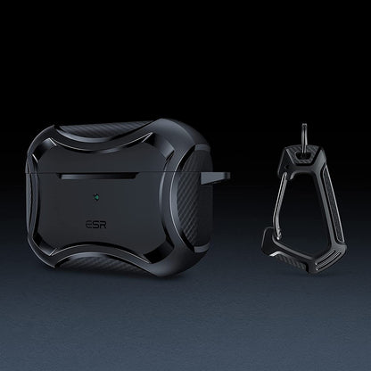 Калъф ESR Cyber Armor Tough за Apple AirPods Pro Series, Черен