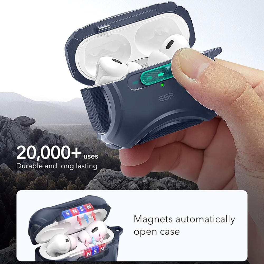 Калъф ESR Cyber за Apple AirPods Pro Series, Син