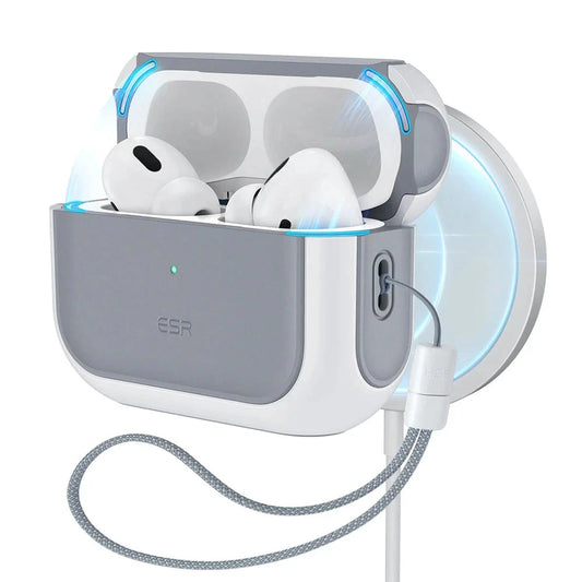 Калъф ESR Orbit Hybrid за Apple Airpods Pro 3, Бял