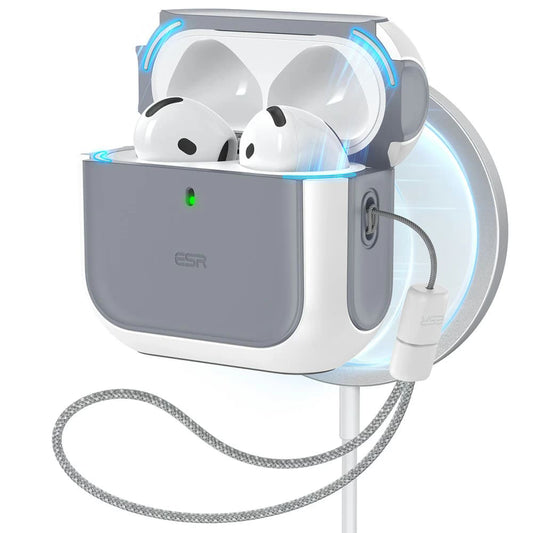Калъф ESR Orbit Hybrid за Apple AirPods 4, Бял
