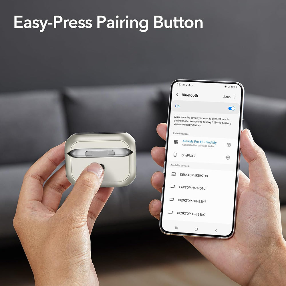 Калъф ESR Orbit Hybrid за Apple AirPods 4, Лилав