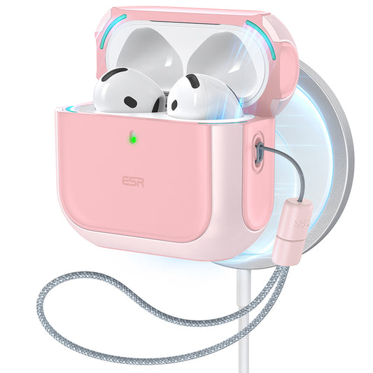 Калъф ESR Orbit Hybrid за Apple AirPods 4, Розов