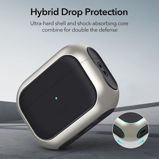 Калъф ESR Orbit Hybrid за Apple AirPods 4, Розов