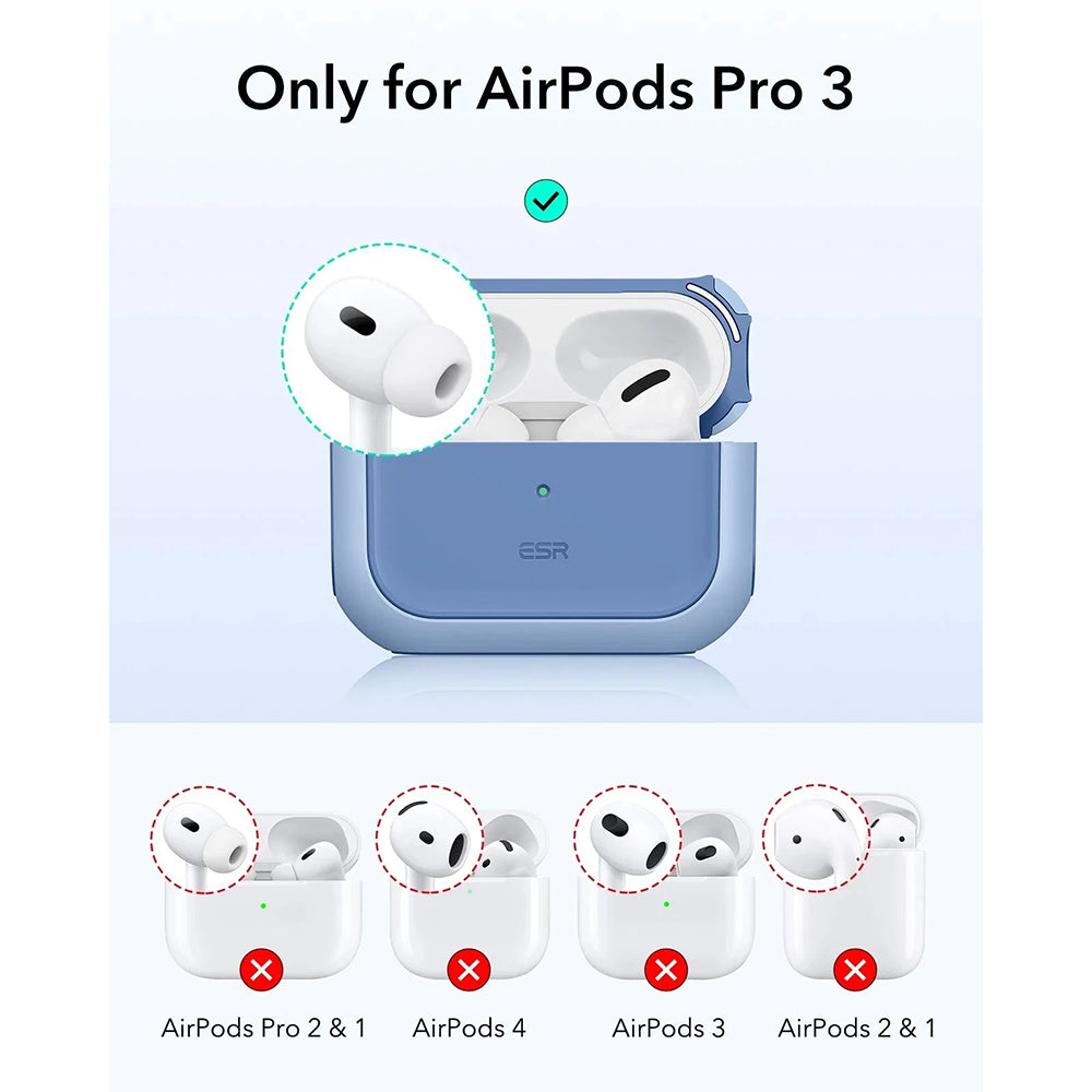 Калъф ESR Orbit Hybrid за Apple AirPods Pro 3, Син