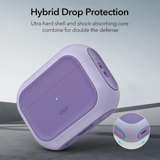 Калъф ESR Orbit Hybrid за Apple AirPods Pro Series, Лилав
